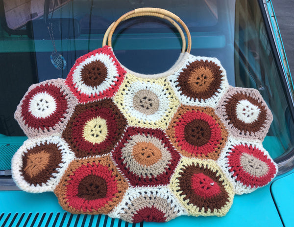 Jacqueline - C - Hand Crocheted Bag