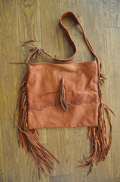 Yanuka Recycled Leather Patch Bag