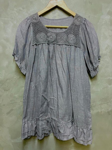 Young Designer Exclusive Hand Crochet Yoke Tunic