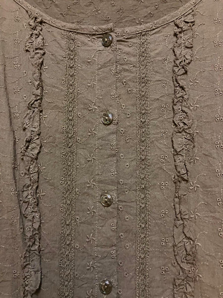 Young Designer Exclusive Eyelet Cotton top