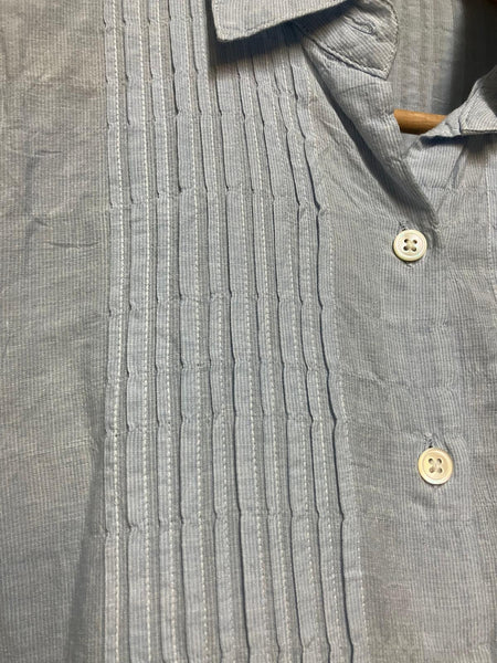 Young Designer Exclusive Pleated Long Shirt