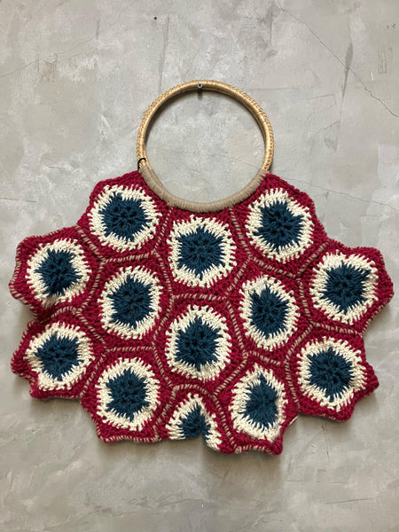Jacqueline - B - Hand Crocheted Bag