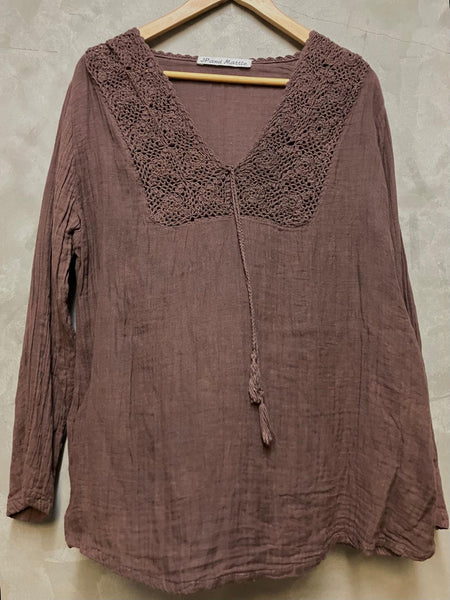 Hand Crocheted Tunic
