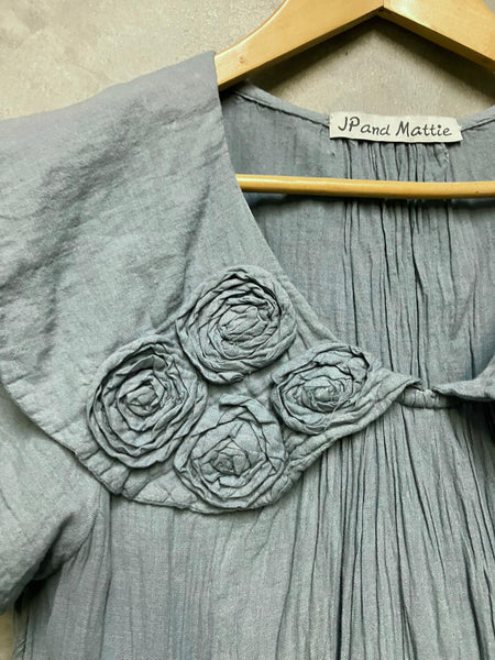 Claudine Collar Dress