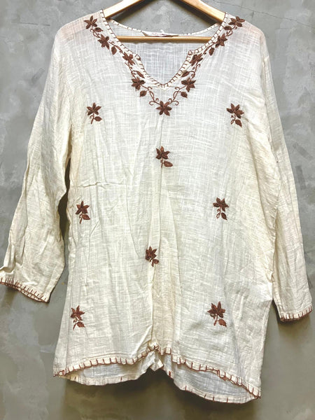 Young Designer Exclusive Hand Embroidered Tunic