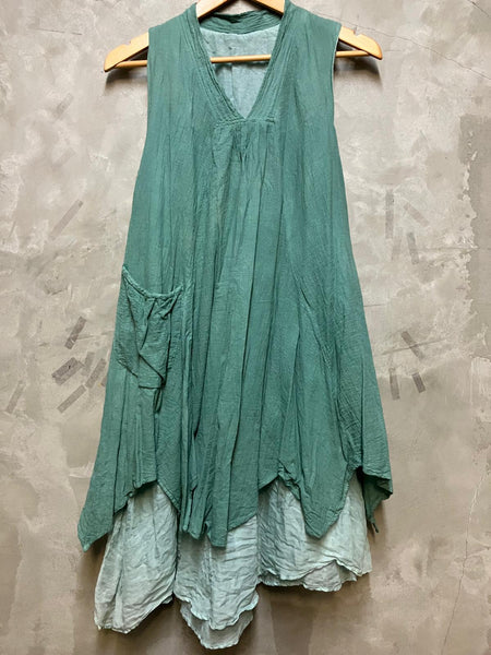 Theresa 2 Layer V-Newck Dress