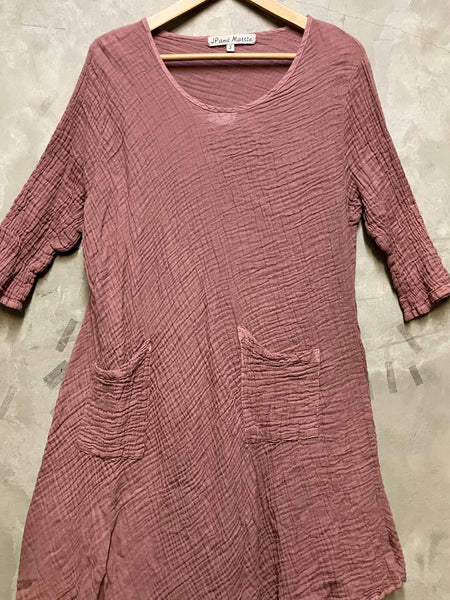 8992 Sybil Bias Cut Dress