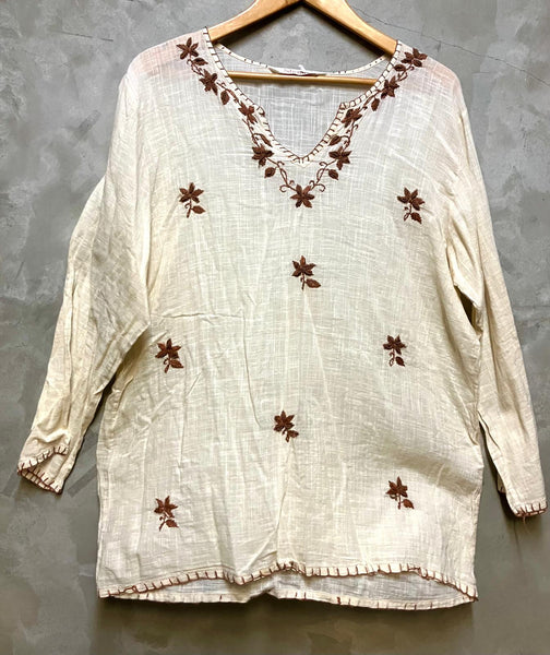 Young Designer Exclusive Hand Embroidered Tunic