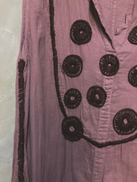 Moon Hand Embroidered Dress