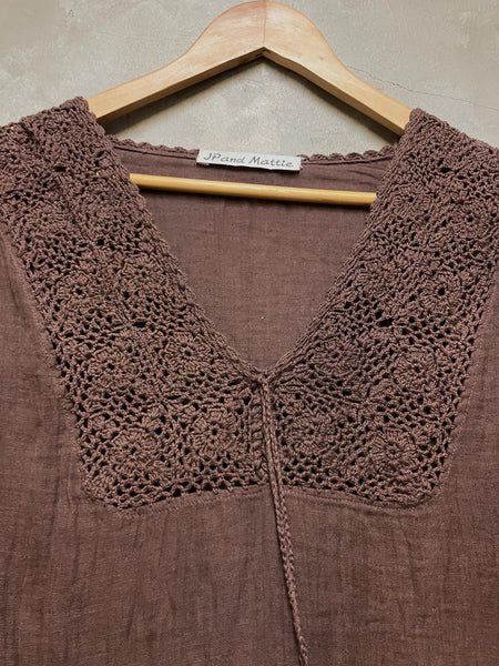 Hand Crocheted Tunic