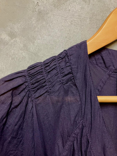 Violetta V-Neck Pleated Dress
