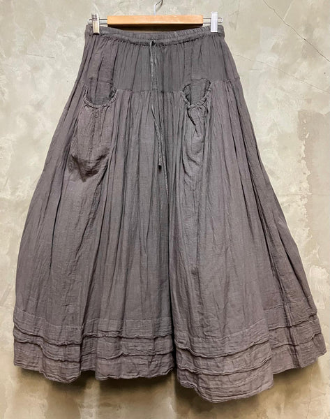 Coney Island Cone Pocket Skirt - Elephant