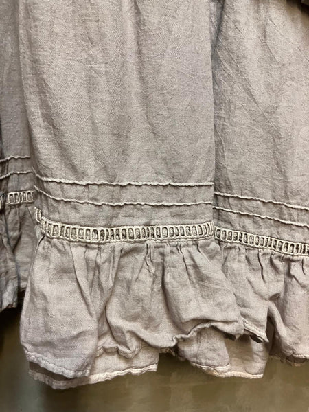Sherri Shirred Collar Dress