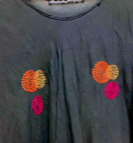 Claudette Cicle Hand Embroidered Dress
