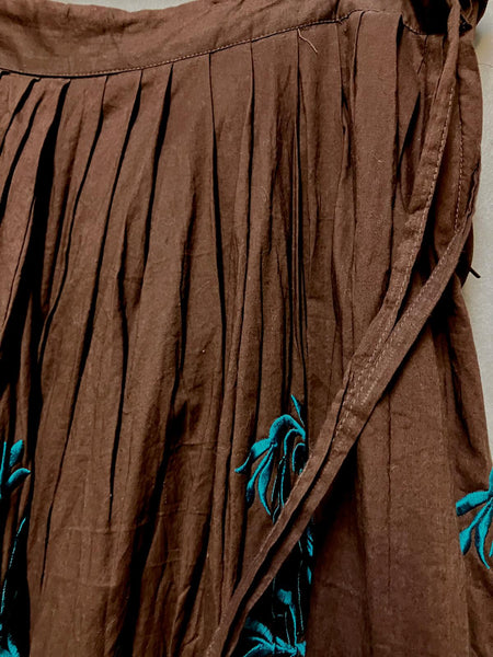 Masala Embroidered Skirt