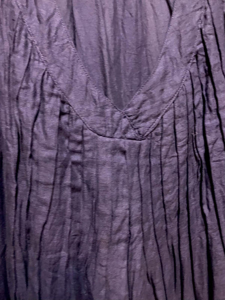 Violetta V-Neck Pleated Dress