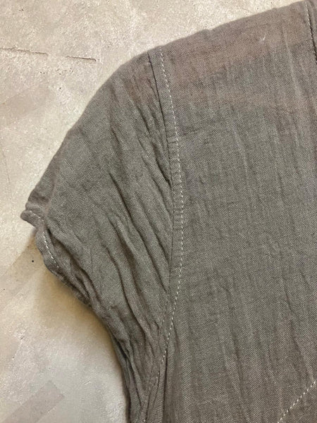 Rina Round Neck Dress - Elephant
