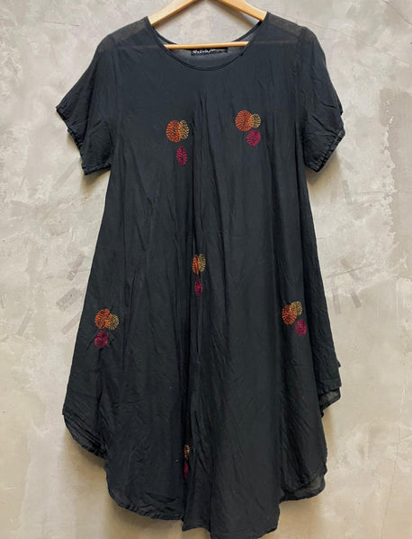 Claudette Cicle Hand Embroidered Dress