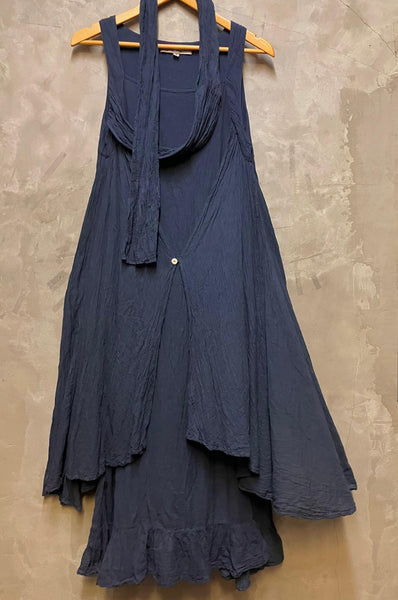 Donna Double Layer Long Dress