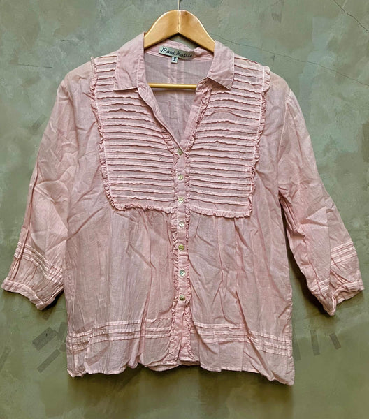 Amelie Pleated Yoke Shirt