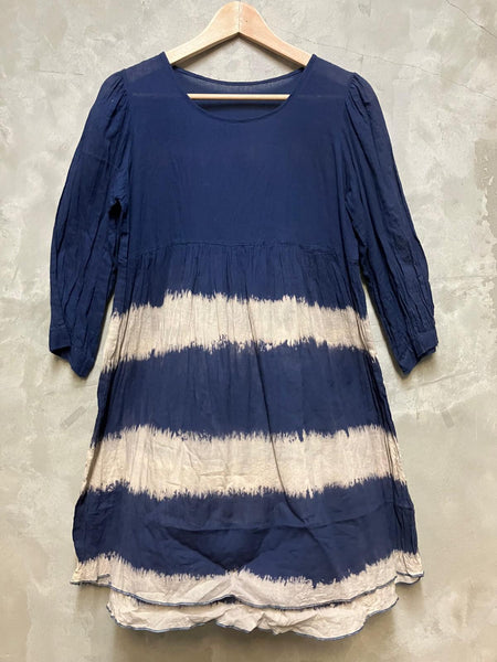Young Designer Exclusive Tie Dye Dress with Long Sleeves