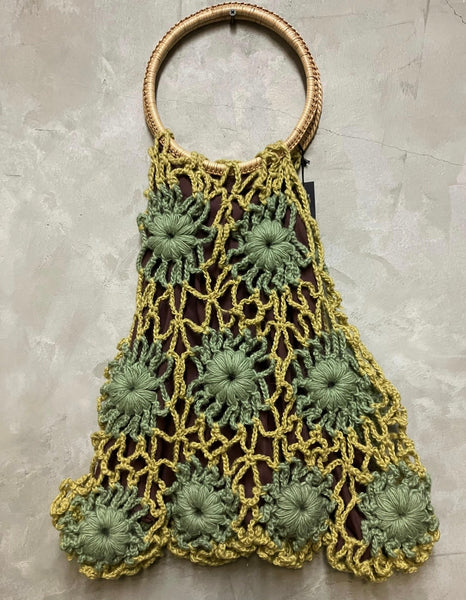 Gabrielle Loose Knit Hand Crochet Bag