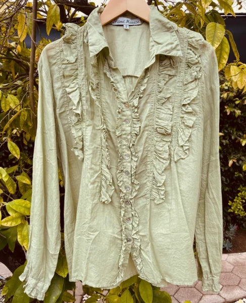 3995 Cascade Ruffle Shirt