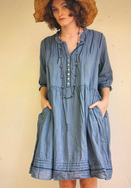 5007 Annabelle Dress - Ocean
