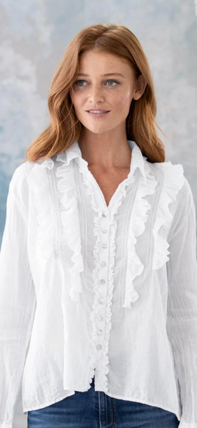 3995 Cascade Ruffle Shirt