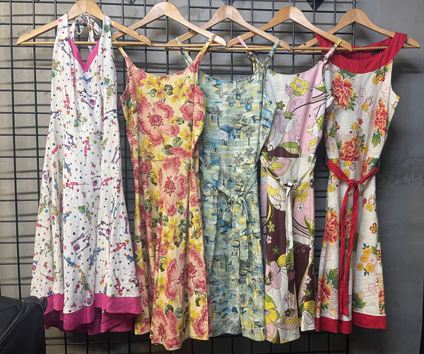 JP and Mattie Vintage Collection of 5 Sample Linen Dress Package