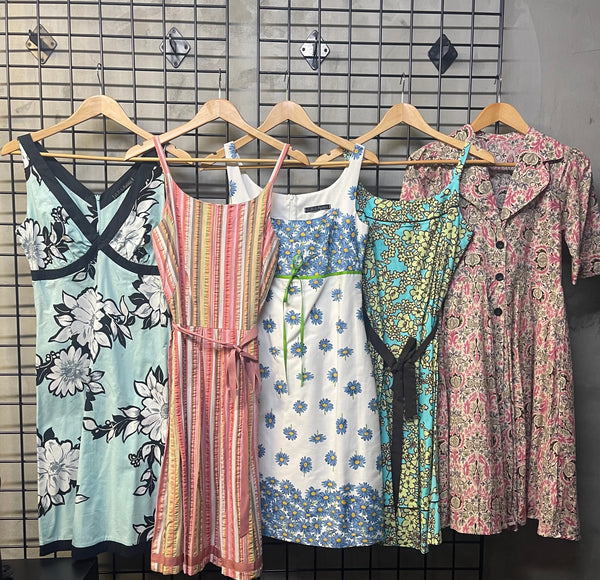 JP and Mattie Vintage Collection of 5 Sample Cotton Dress Package