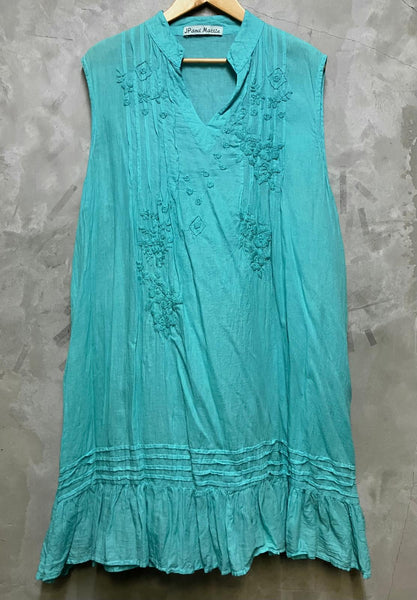 Vicky Hand Embroidered Dress