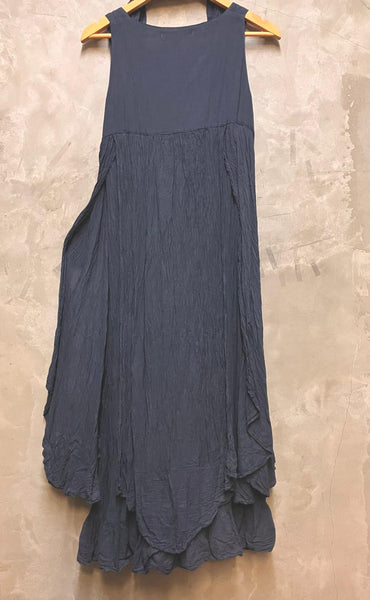 Donna Double Layer Long Dress