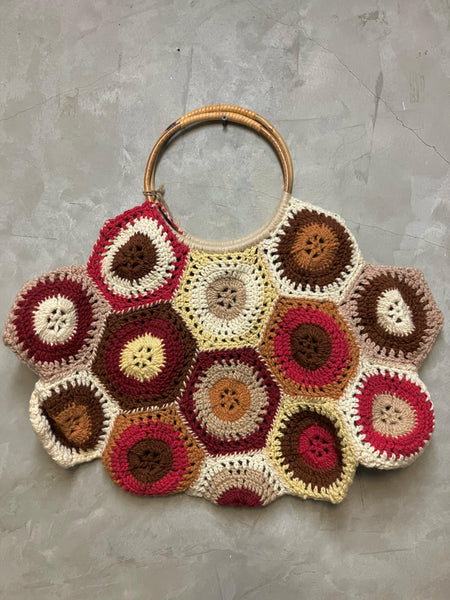 Jacqueline - C - Hand Crocheted Bag