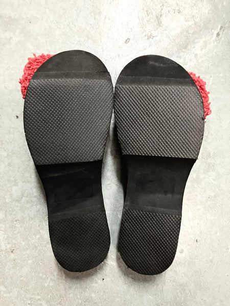 Authentic Hill Tribe Platform Sandal with PomPom