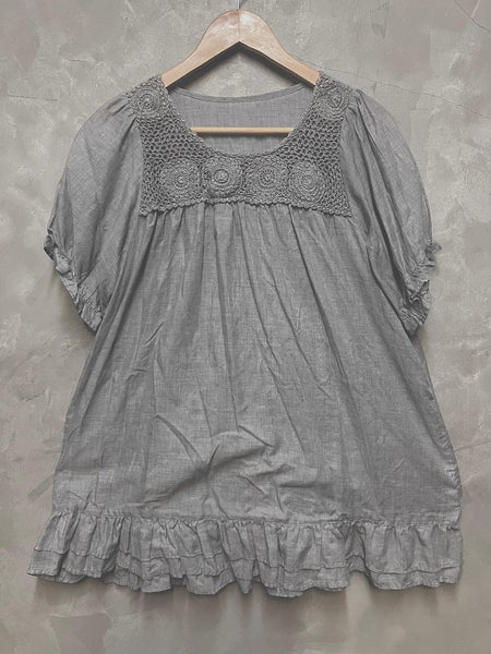 Young Designer Exclusive Hand Crochet Yoke Tunic