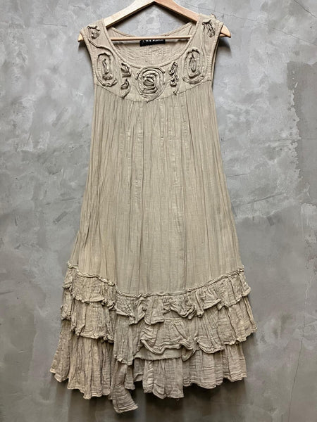 Rosalie Rose Appliqué Dress