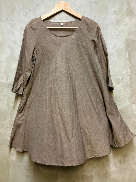 Young Designer Exclusive Cotton Voile Swing Dress