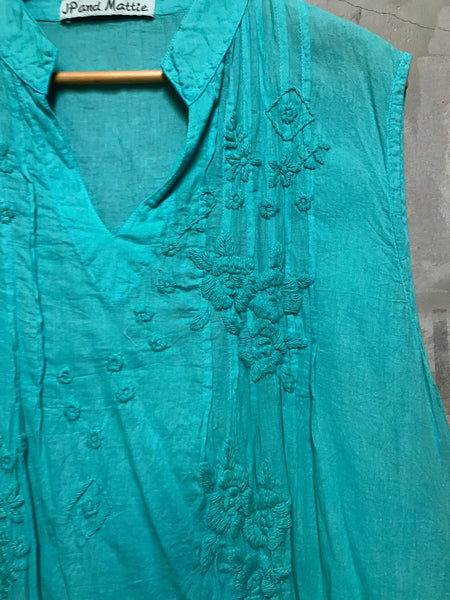 Vicky Hand Embroidered Dress