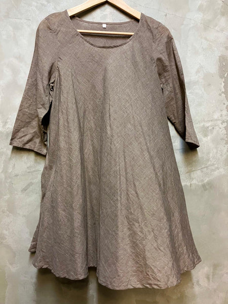 Young Designer Exclusive Cotton Voile Swing Dress