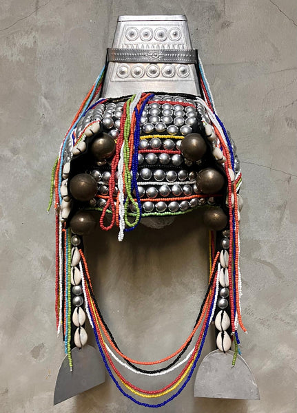 Vintage Collectible Lomi Akha Headdress