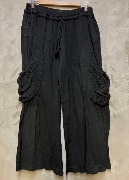 Wide Leg Pants with Pockets