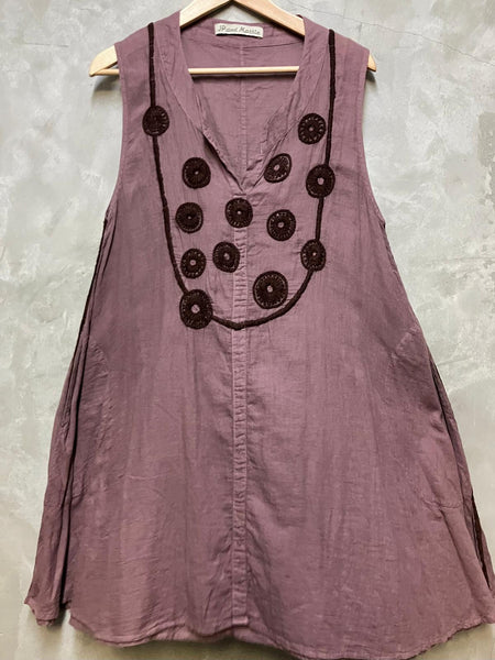Moon Hand Embroidered Dress
