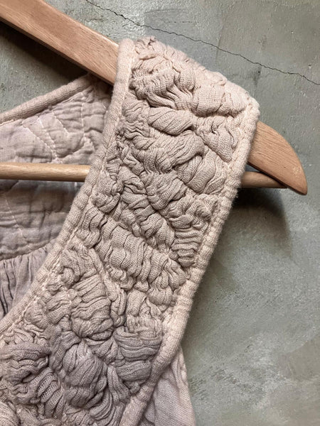 Yolanda Smocked and Puffed Yoke Top