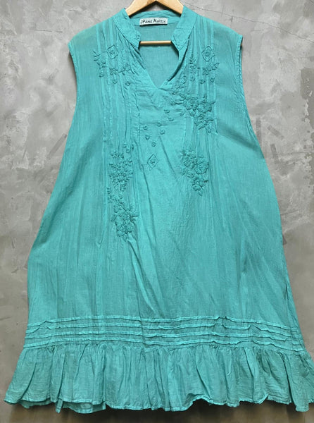 Vicky Hand Embroidered Dress