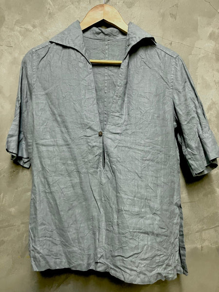 Young Designer Exclusive Linen Collar Tunic