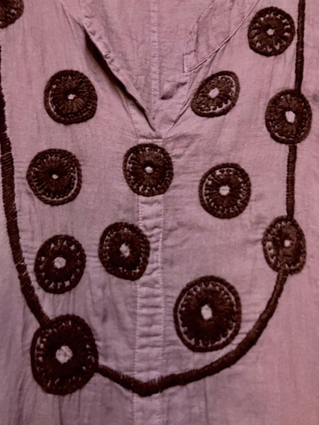 Moon Hand Embroidered Dress