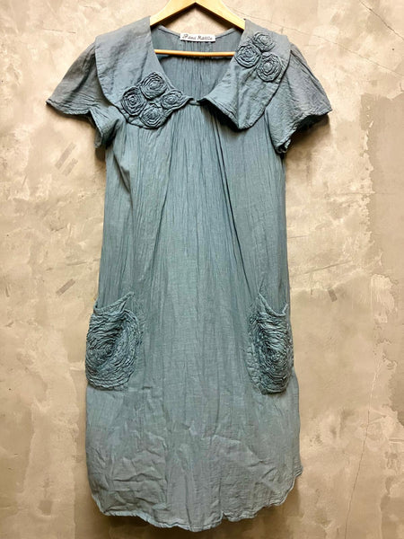 Claudine Collar Dress