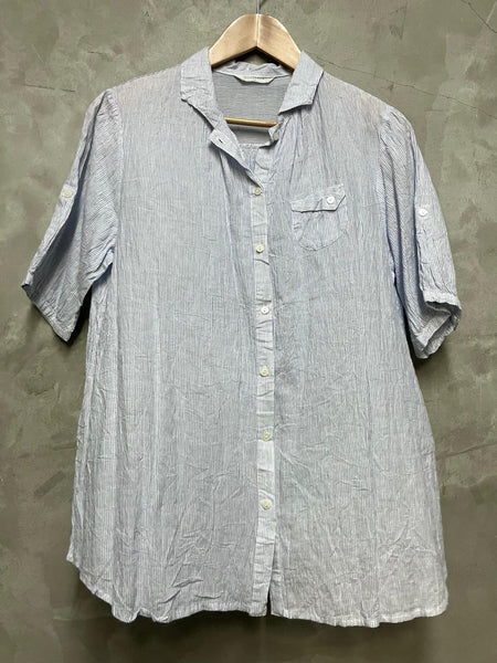 Young Designer Exclusive Breezy Cotton Stripe Shirt
