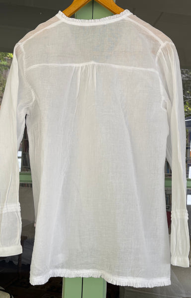8030 Gabriella Hand Embroidered Shirt